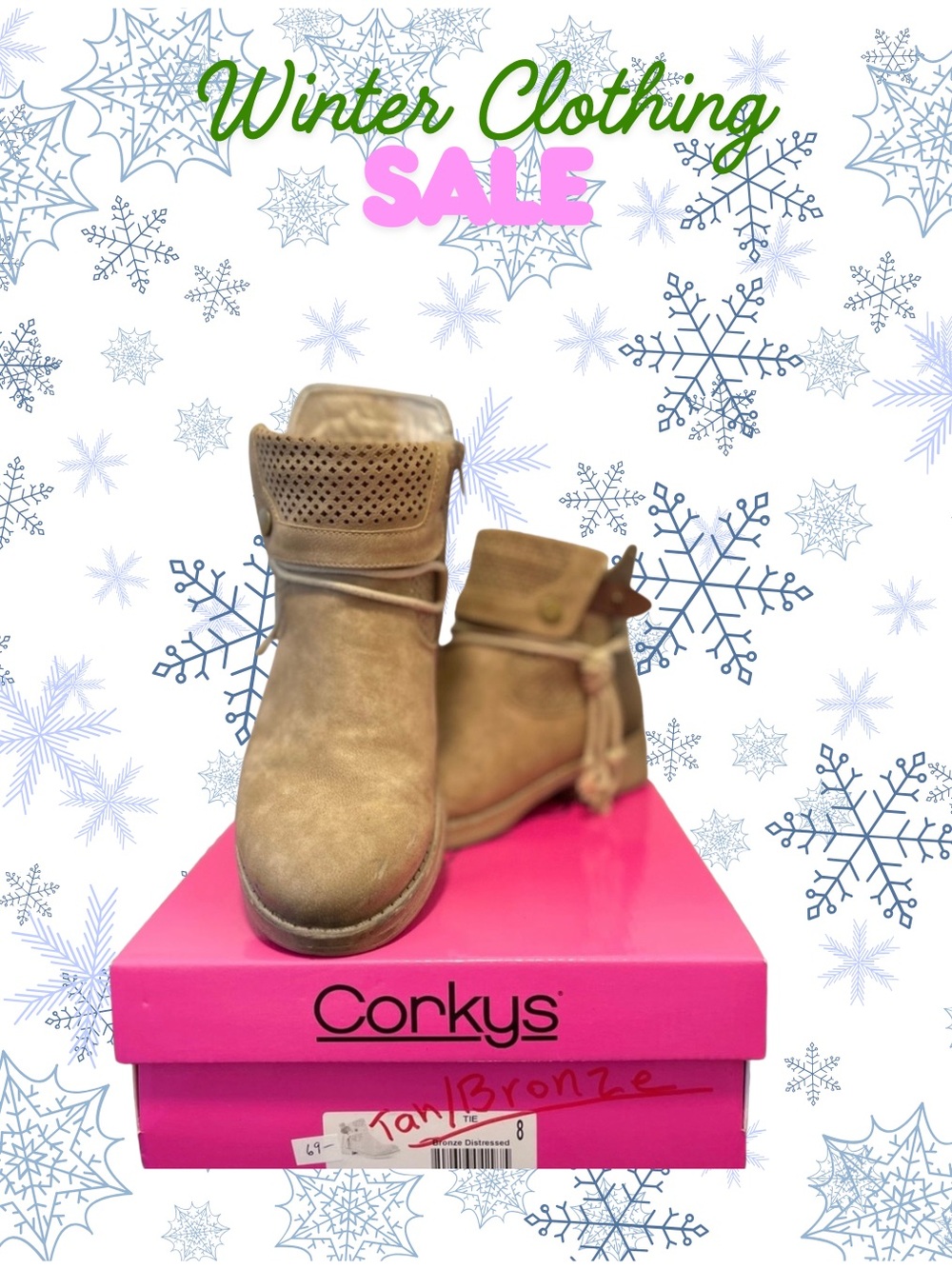 Corky’s Suede Ankle Boots